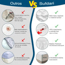 Protetor de colchão impermeável - Soft Confortável Respirável Cor Sólida